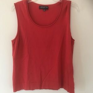Jones New York Red top Sz XL